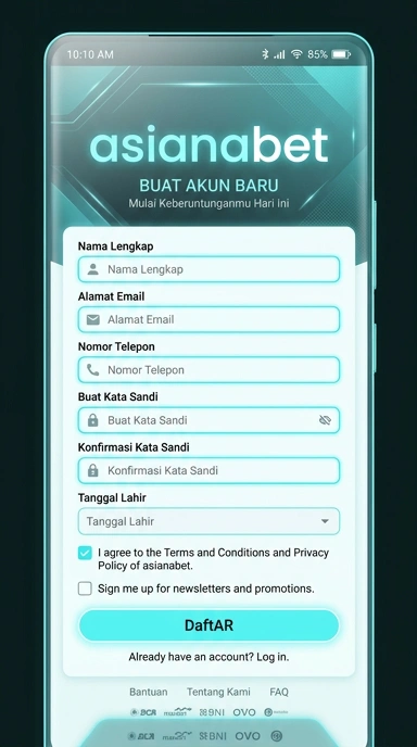 Panduan Registrasi Akun Asianabet untuk Pengguna Android